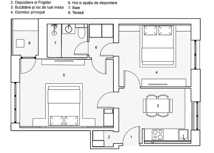 公寓 Elisabetin Residence: And Unique Design *